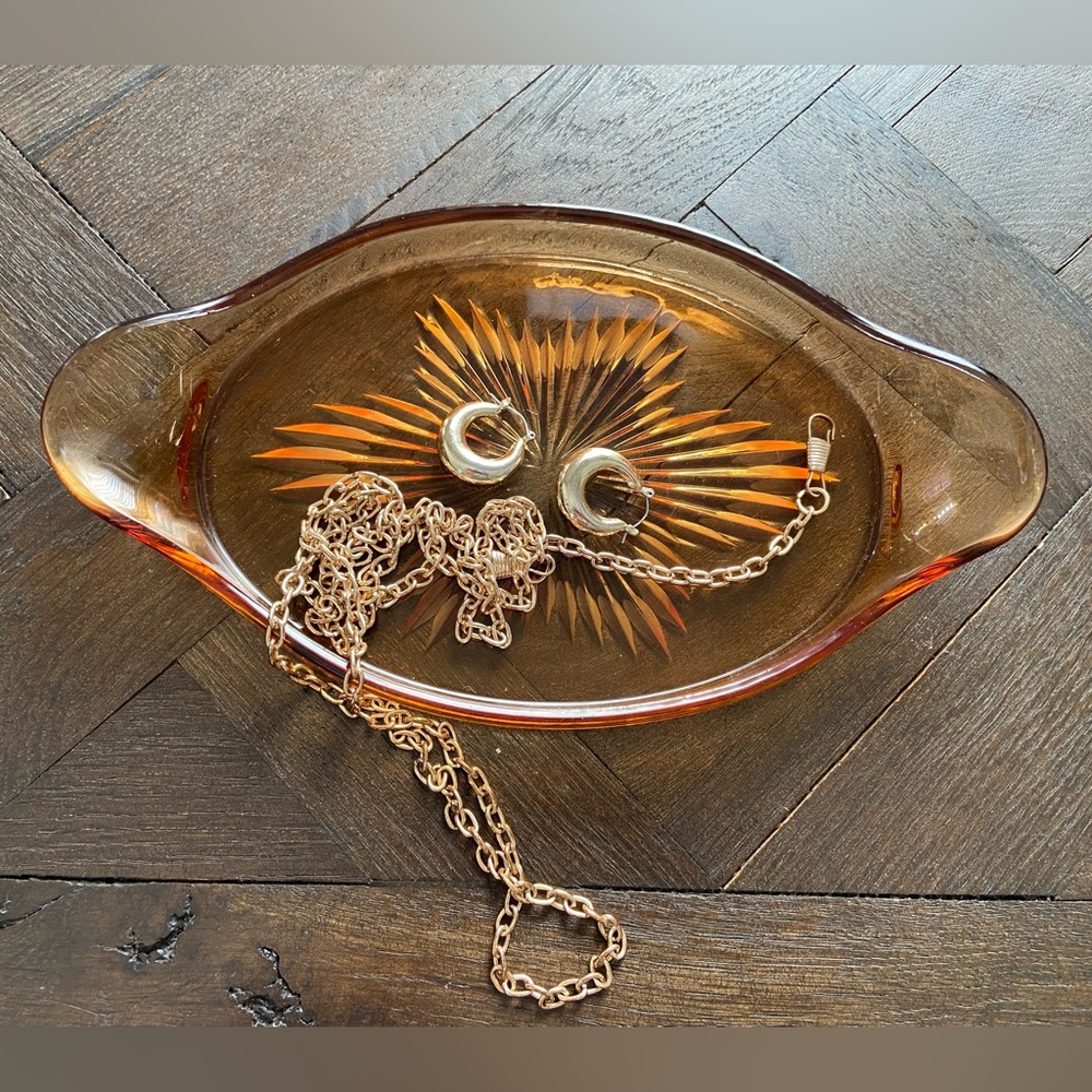 Amber Catch all tray